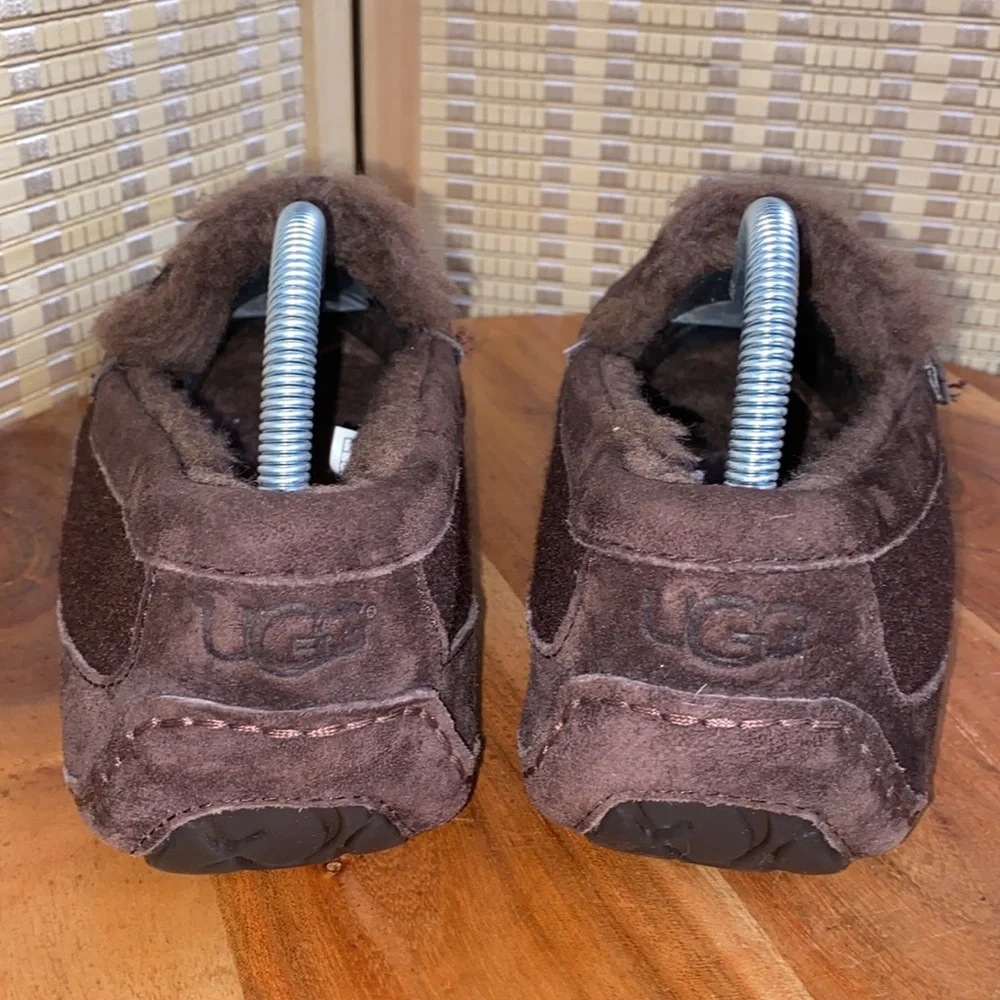 Ugg Men’s Ascot Moc Toe Slippers Size 9 - Picture 5 of 8